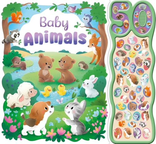 Baby Animals (50-button sound book)