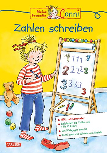 Conni Gelbe Reihe (Beschäftigungsbuch): Zahlen schreiben Extra: Kinderbeschäftigung ab 4