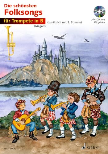 Die schönsten Folksongs: 1-2 Trompeten.