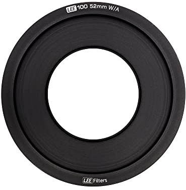 LEE Filters LEE100 FHWAAR52C Wide-Angle Adapter Ring 52mm Diameter Black Camera Accessory