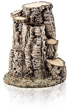 biOrb 48358 Weißbirke Ornament, naturfarben – künstlicher Baumstamm in Birkenoptik, zur stilvollen Einrichtung von Süßwasseraquarien und Meerwasseraquarien