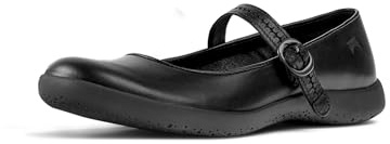 Camper, Spiral Comet, Women Moccasin/Ballerina, Black, 35, (EU)