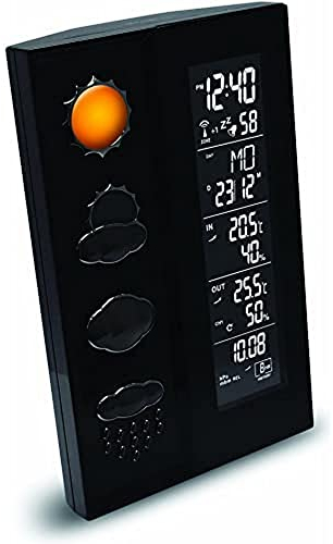 Technoline Wetterstation WS 6650 mit Vorhersage von Wettersituationen und Luftdruckanzeige