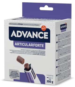 ADVANCE Articularforte - Complément Nutritionnel pour Chien - Boîte de 40 particles de 5gr