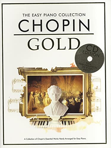 The easy piano collection chopin gold (cd edition) - easy piano - recueil + cd