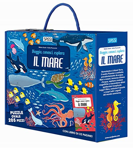 Il mare. Viaggia, conosci, esplora. Ediz. illustrata. Con puzzle