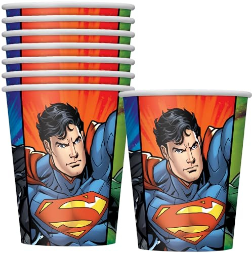 Unique Party- Gobelets en Carton, 49966, Multi, 1 Unité (Lot de 1)