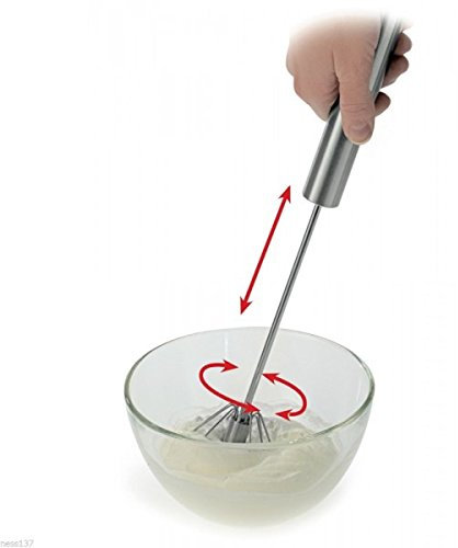 La Caverne du Cake-Fouet Magique Automatique Inox 36 cm