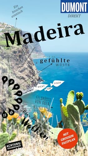 DUMONT direkt Reiseführer Madeira: Mit großem Faltplan