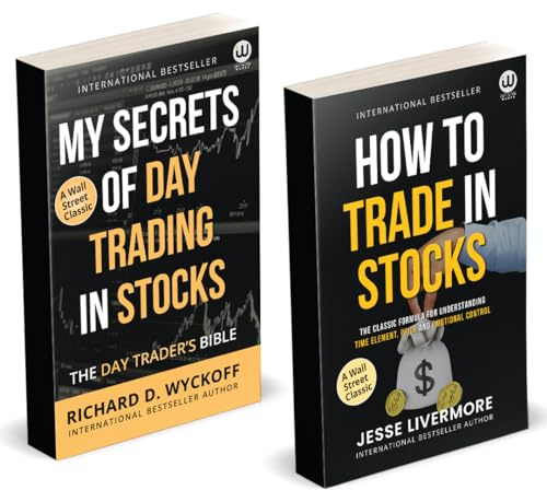 How To Trade In Stocks | My Secrets Of Day Trading In Stocks | Jesse Livermore | Richard D. Wyckoff | English Money Books Combo Gift Pack Set | The Trader's Bible | Trader | Richard D. Wyckoff Book |