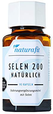 NATURAFIT Selen 200 natürlich Kapseln 90 St