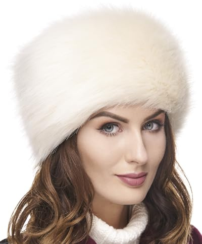 Futrzane Classic Kosakenmütze - Fellmütze Damen Winter - Pelz Russische Mütze
