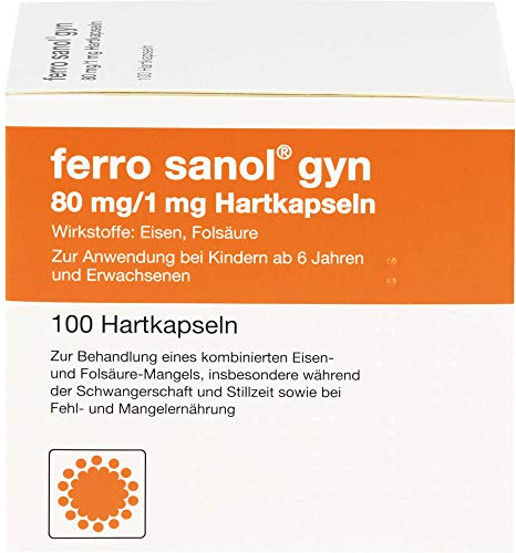 ferro sanol gyn Hartkapseln, 100 St. Kapseln