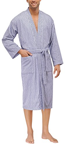 Schiesser Herren Bademantel, Weiß (Weiss 100), X-Large (Herstellergröße: 054)