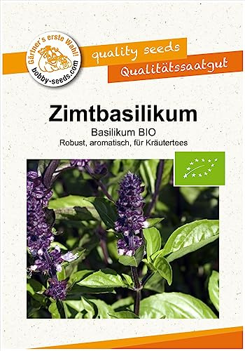 BIO-Kräutersamen Zimtbasilikum Portion