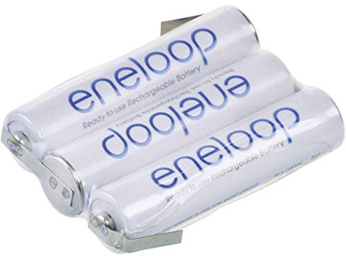 Pack de Piles Rechargeables 3X LR3 (AAA) NiMH Panasonic 129674 3.6 V 750 mAh