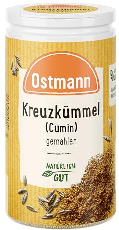 Ostmann Gewürze - Kreuzkümmel Cumin gemahlen | 35 g in der Streudose | Mit praktischem Streuaufsatz