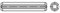 ISO 8752 Spannstifte Federstahl 3 x 24 K 1000 Stk