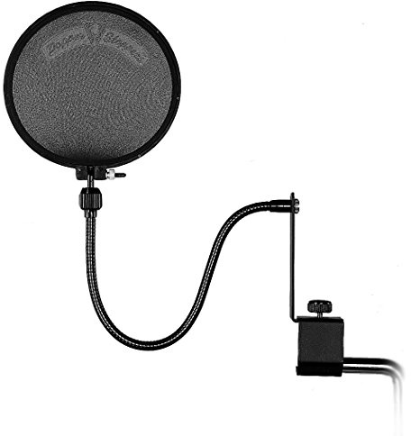 Shure Ps - 6 Filtre Anti - Pop, 4 Couches, Diamètre 15 Cm, Flexible Métal
