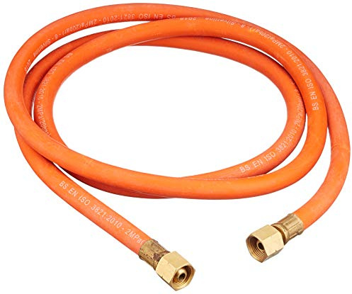 Silverline Gas Hose with Connectors 2m (633926)