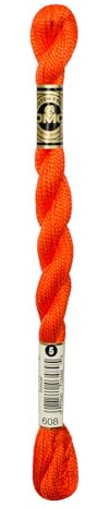 DMC - Coton Perlé, Stickgarn - ideal für alle Handarbeiten, Stickerei und Häkelarbeiten