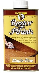 Howard rf2008 236 ml/8 oz restor-a-finish madera polaco – maple-pine