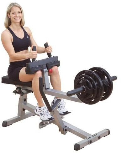 Body-Solid GSCR-349 Beintrainer Wadenmaschine Pro inkl. 30mm- oder 50mm-Adapter (30mm-Adapter)