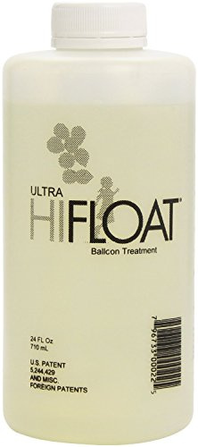 Ultra Balloon Hi Float 24OZ (710ML) Clear Balloon Helium Treatment