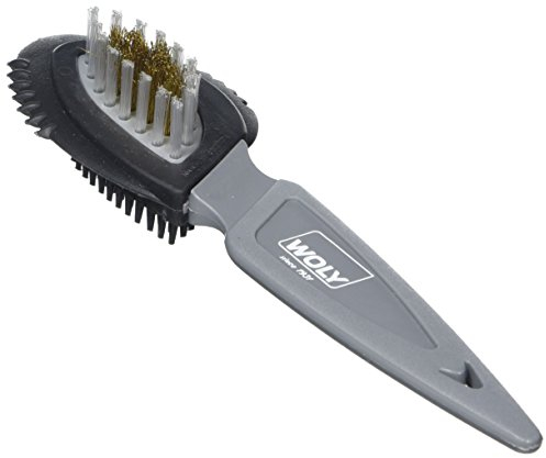 Woly Unisex-Adult Suede Shoe Brushes Grey One Size