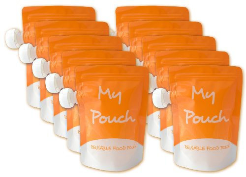 Poche de Nourriture Réutilisable (Paquet de 10)