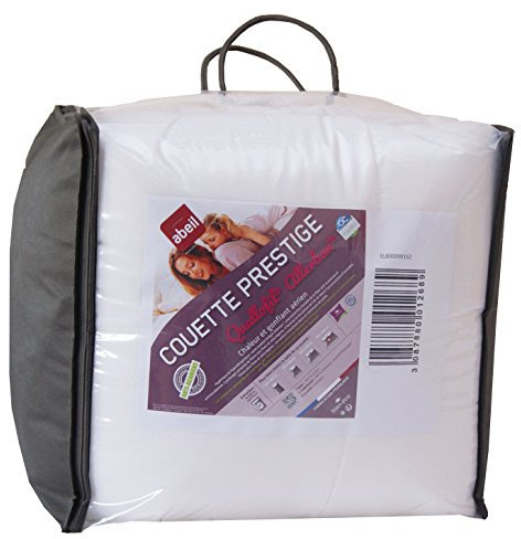 Abeil Couette Prestige Quallofil Allerban anti-acarien Coton 220 x 240 cm