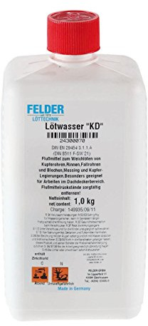 Lötwasser KD Lötwasser KD1,0 kg Fl. 