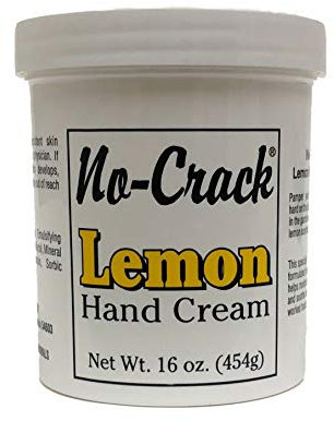 Liphontcta No-Crack Lemon Hand Cream, 16 ounce Jar