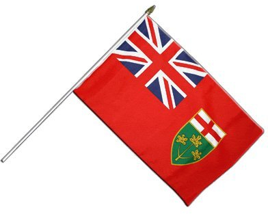 Digni® Drapeau Canada Ontario sur hampe