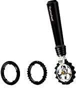 Marcato PW-NER Pastawheel Design, Alluminio, Nero, Linea Premium.