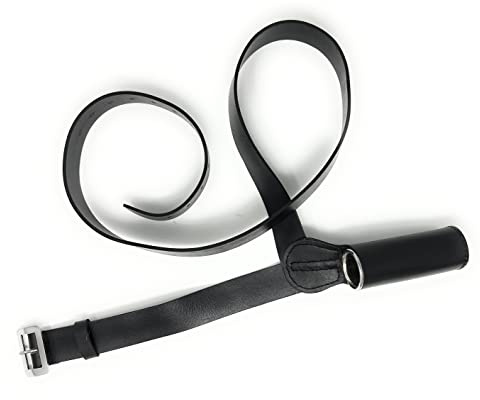 Uniform Store London Cross Belt Flag Carrier Belt Flag Holder for Right Shoulder Black R286