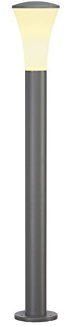 SLV LED Außenleuchte ALPA CONE | Design Außen-Standleuchte, stilvolle Außenbeleuchtung | Outdoor LED WegLeuchte, Pollerleuchte, Weg-Beleuchtung, Garten-Lampe, Gartenbeleuchtung | E27, max 24W