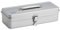 Toyo T-320-SL Boîte à outils en acier argenté 33,3 x 13,7 x 9,5 cm