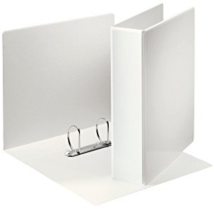 Leitz 49742 A4 presentationsringpärm med påsar och 2 ringar 50 mm bredd vit polypropylen