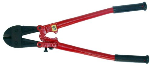 SW-Stahl 45080L Bolzenschneider 920 mm I Bolzenschneider groß mit Gummigriff I Bolzenschere Durchmesser 12 mm I Messer nachstellbar I großer Bolzenschneider I Schneidwerkzeuge