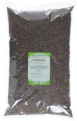 Naturix24 Erikablüten, Heidekrautblüten gerebelt - Beutel, 2er Pack (2 x 500 g)