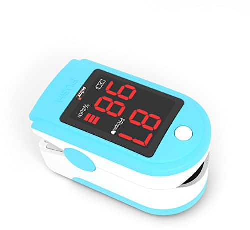 Pulsoximeter PULOX PO-100 Solo in Hellblau