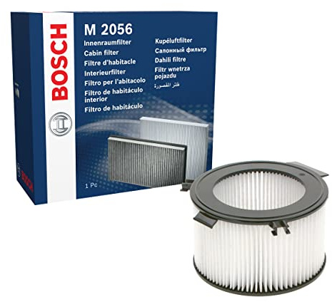 Bosch M2056 Filtro de Habitáculo Estándar - Filtro de Repuesto - Eficaz Contra Polen y Polvo, para un Aire más Limpio en el Vehículo