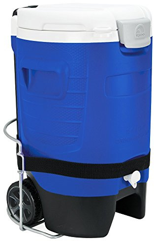 Igloo - Sport 5 Gallon Roller - Getränkespender mit Zapfhahn - 18,9 Liter - 38 x 35 x 55 cm (L x B x H)