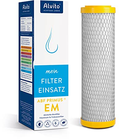 Wasserfilter ABF Primus EM, Aktivkohle Blockfilter