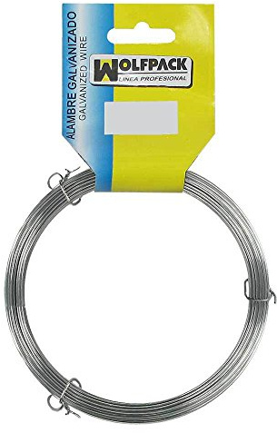 Alambre Galvanizado (Rollo 500 gramos) Nº14/2,2 mm.