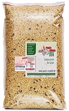 Paul´s Mühle Wildvogelfettfutter Premium Qualität 10 kg Beutel
