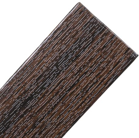 Fensterleiste Eiche Dunkel 40 mm breit 6m lang Flachleiste Abdeckleiste Dekor Leiste farbig