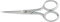 Curved Embroidery Scissors 4-W/Leather Sheath