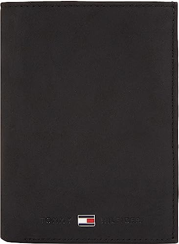 Tommy Hilfiger Herren Geldbeutel Johnson mit Münzfach, Schwarz (Black), Einheitsgröße